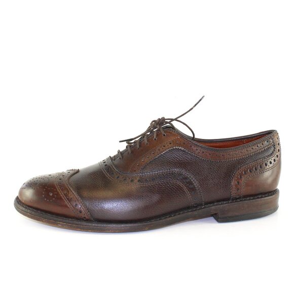 Allen Edmonds Hamptons Perf Toe Leather Oxfords Mens (US 9.5/EU 43.5) - Picture 1 of 11